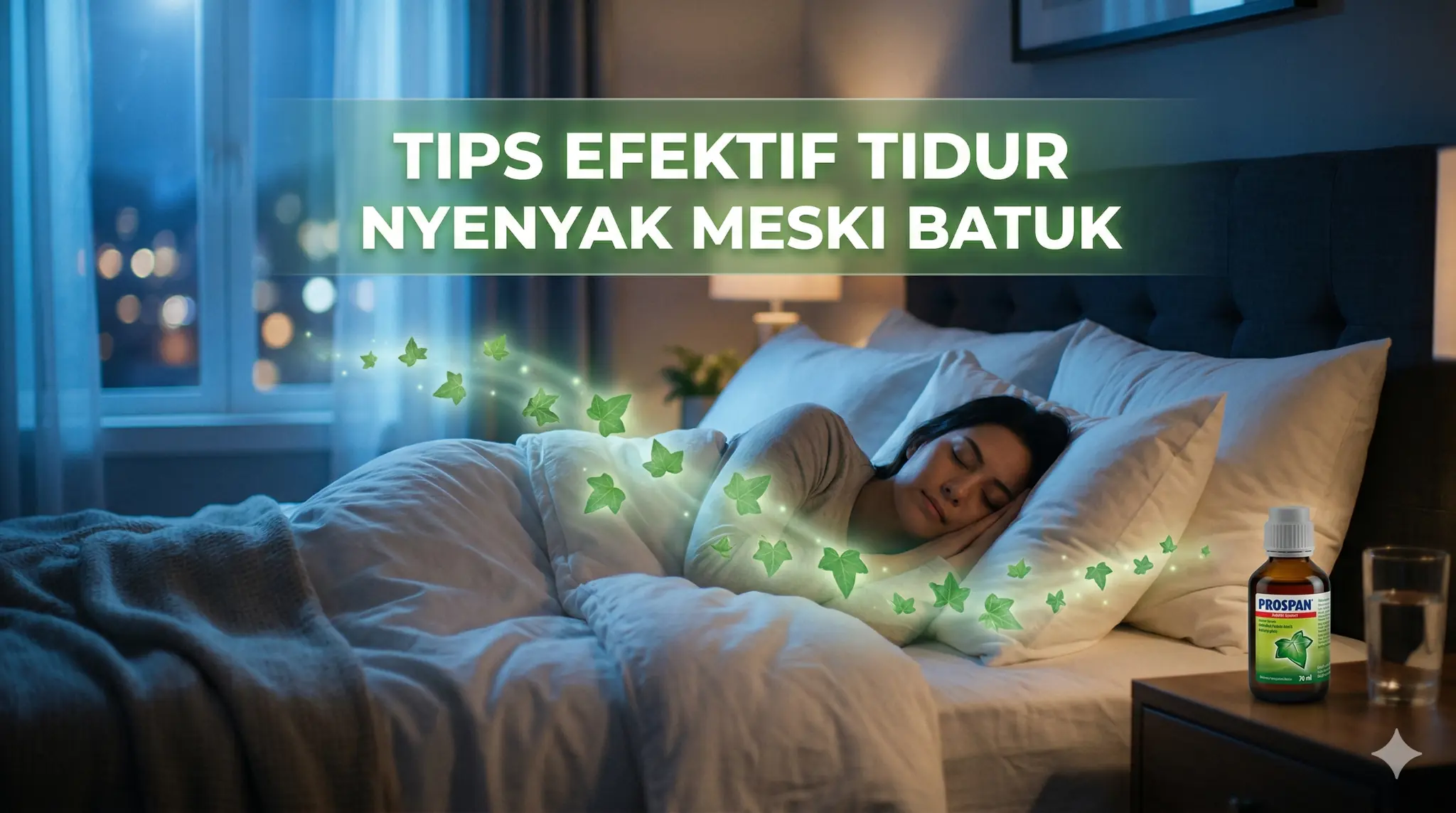 6 Tips Efektif Tidur Nyenyak Meski Batuk agar Istirahat Maksimal