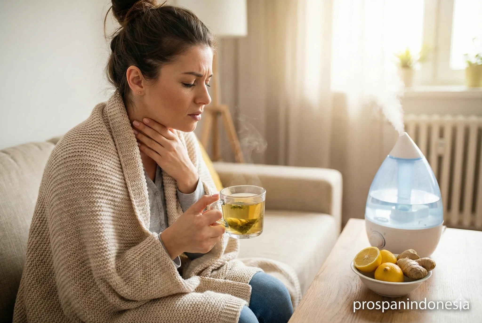 Cepat! Cara Mengatasi Leher Gatal dan Batuk di Rumah