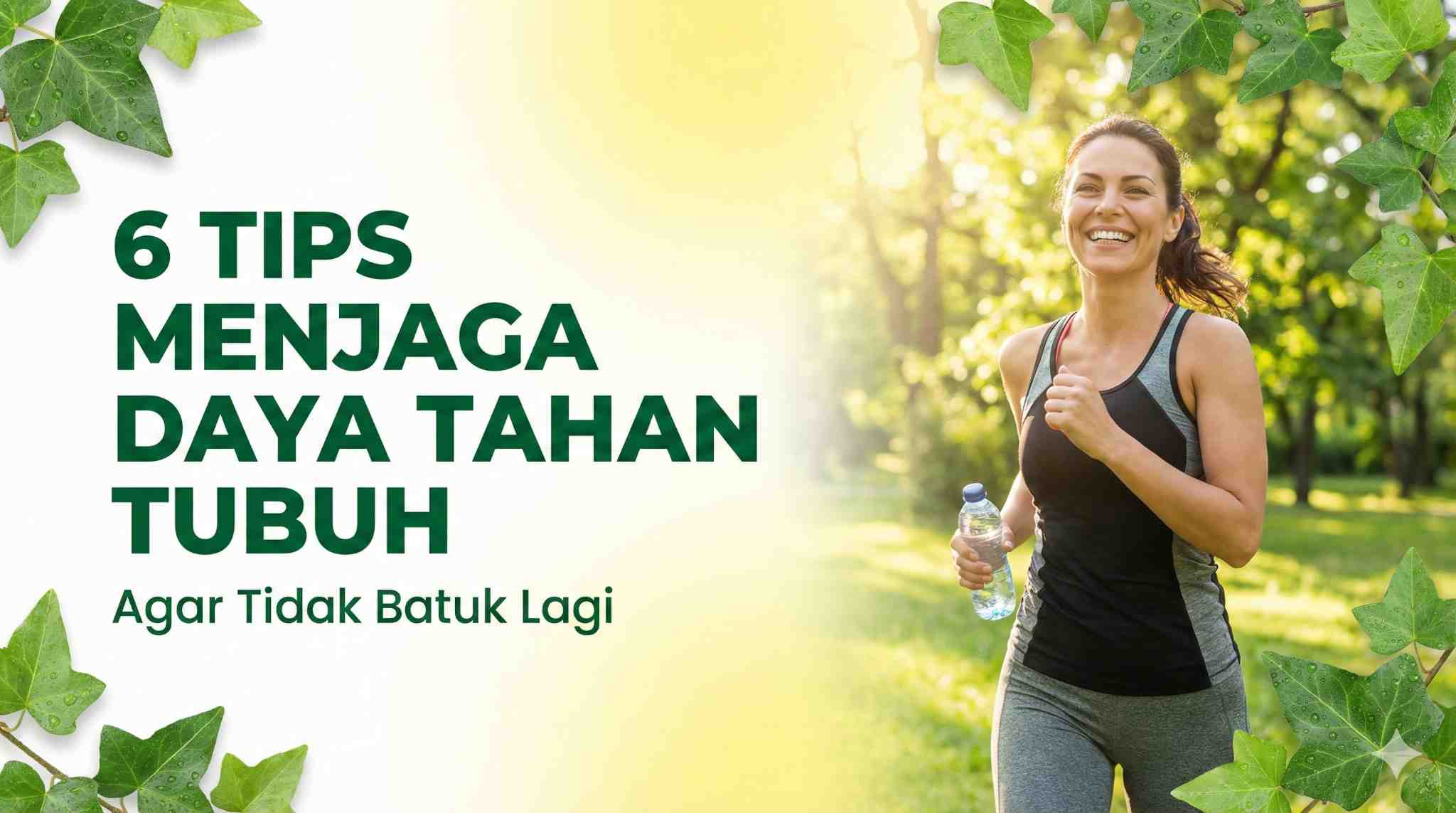 6 Tips Menjaga Daya Tahan Tubuh Agar Tidak Batuk Lagi