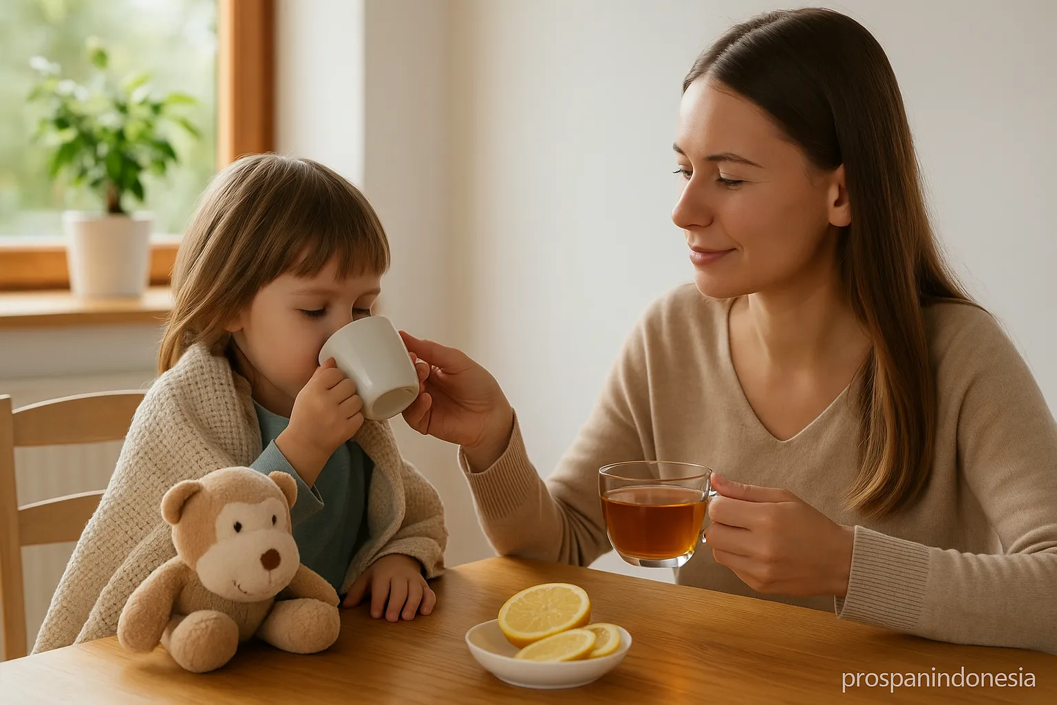 Aman Buat Anak: Cara Meredakan Batuk Secara Alami