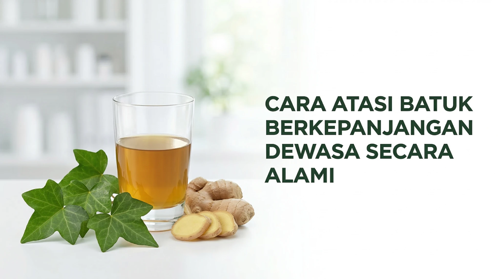Cara Atasi Batuk Berkepanjangan Dewasa Pakai Herbal Alami