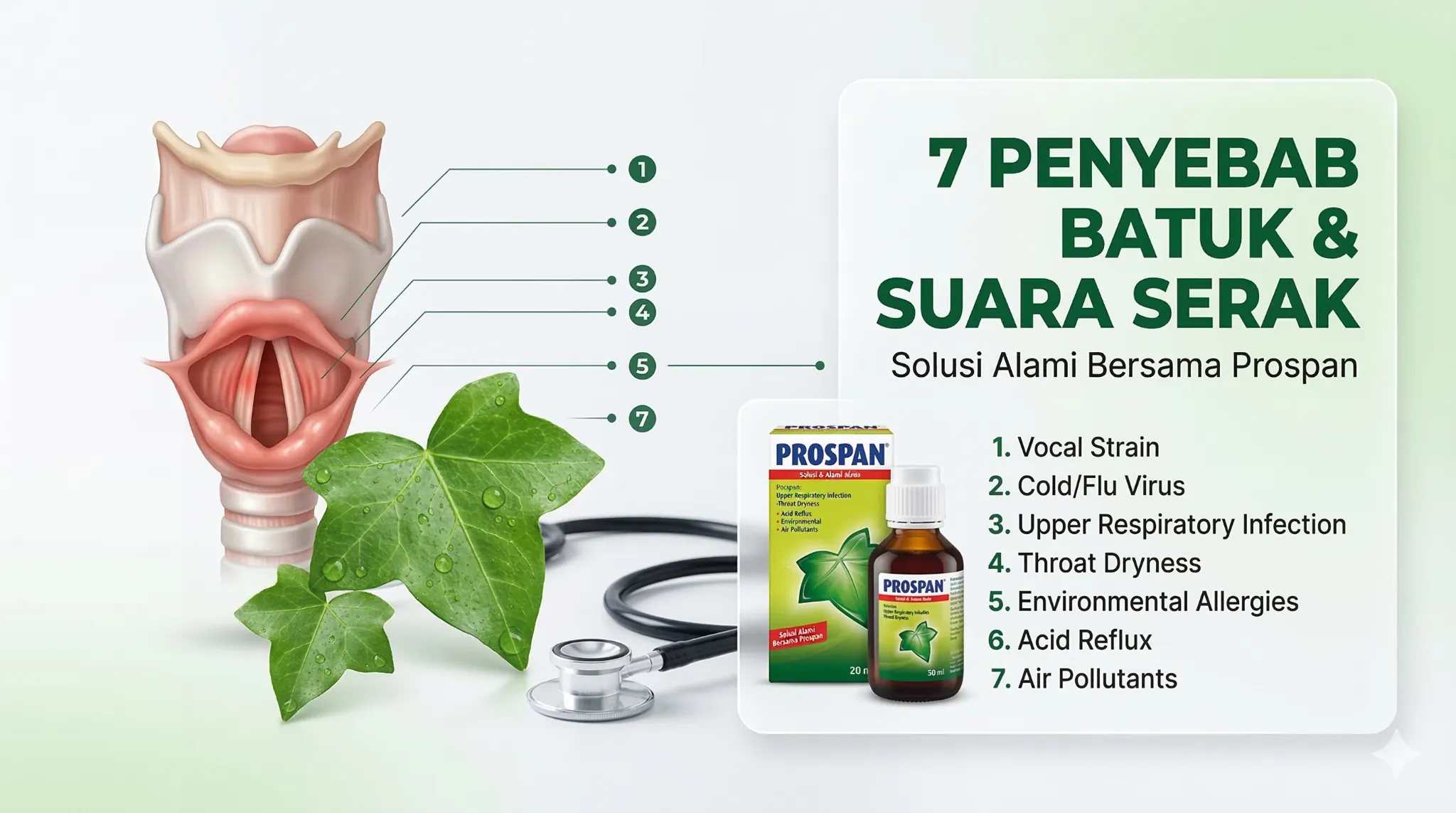 7 Penyebab Batuk Disertai Suara Serak Pada Orang Dewasa