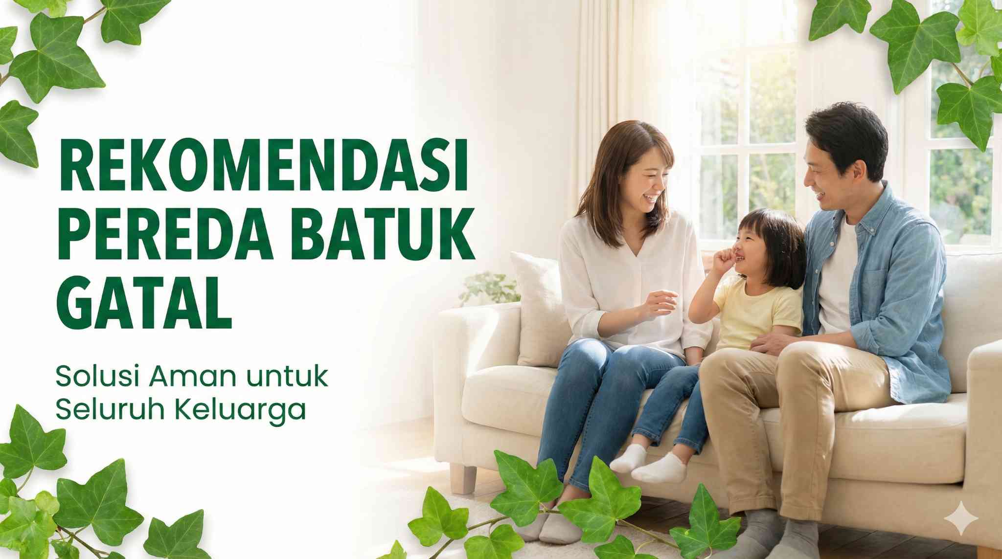 Rekomendasi Pereda Batuk Gatal untuk Keluarga