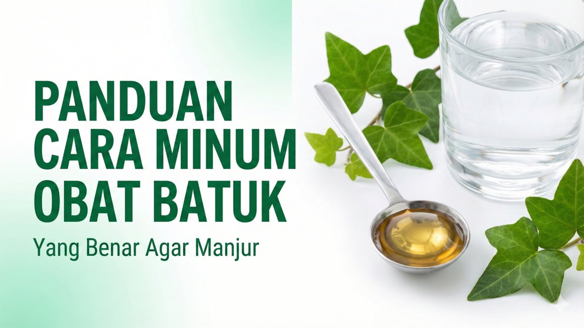 Panduan Cara Minum Obat Batuk yang Benar Agar Manjur