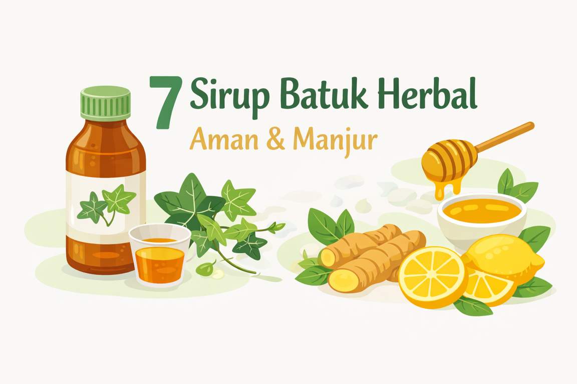 7 Keunggulan Sirup Batuk Herbal Berbasis Ekstrak Daun Ivy untuk Anak