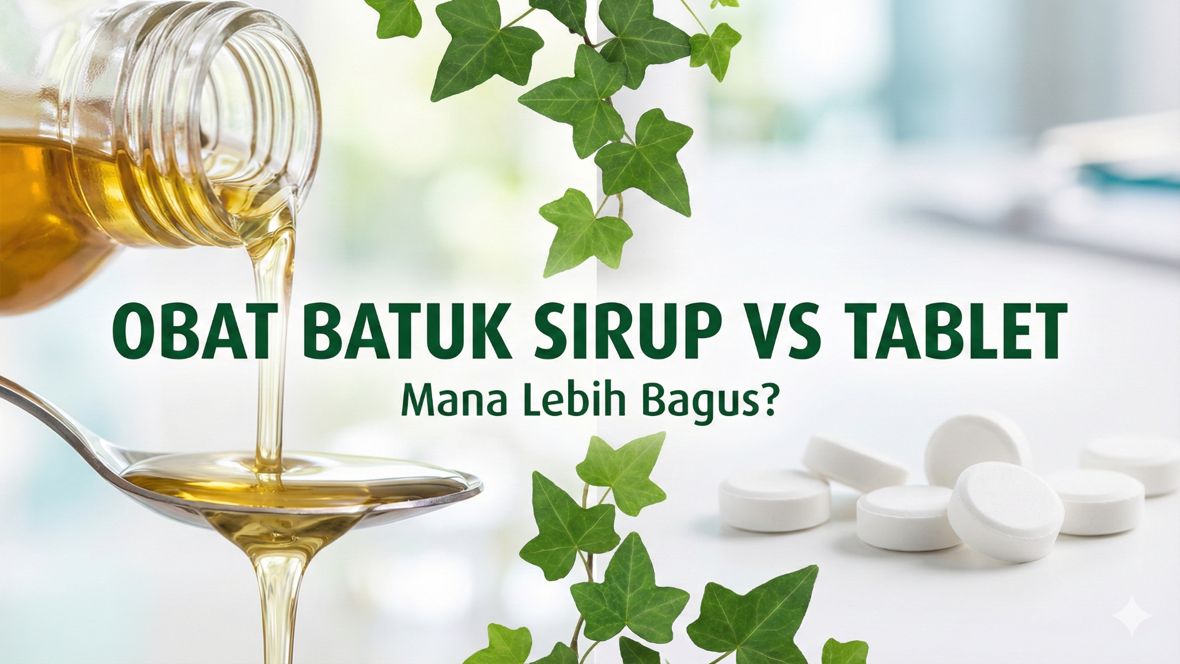 Perbedaan Obat Batuk Sirup dan Tablet, Mana Lebih Bagus?
