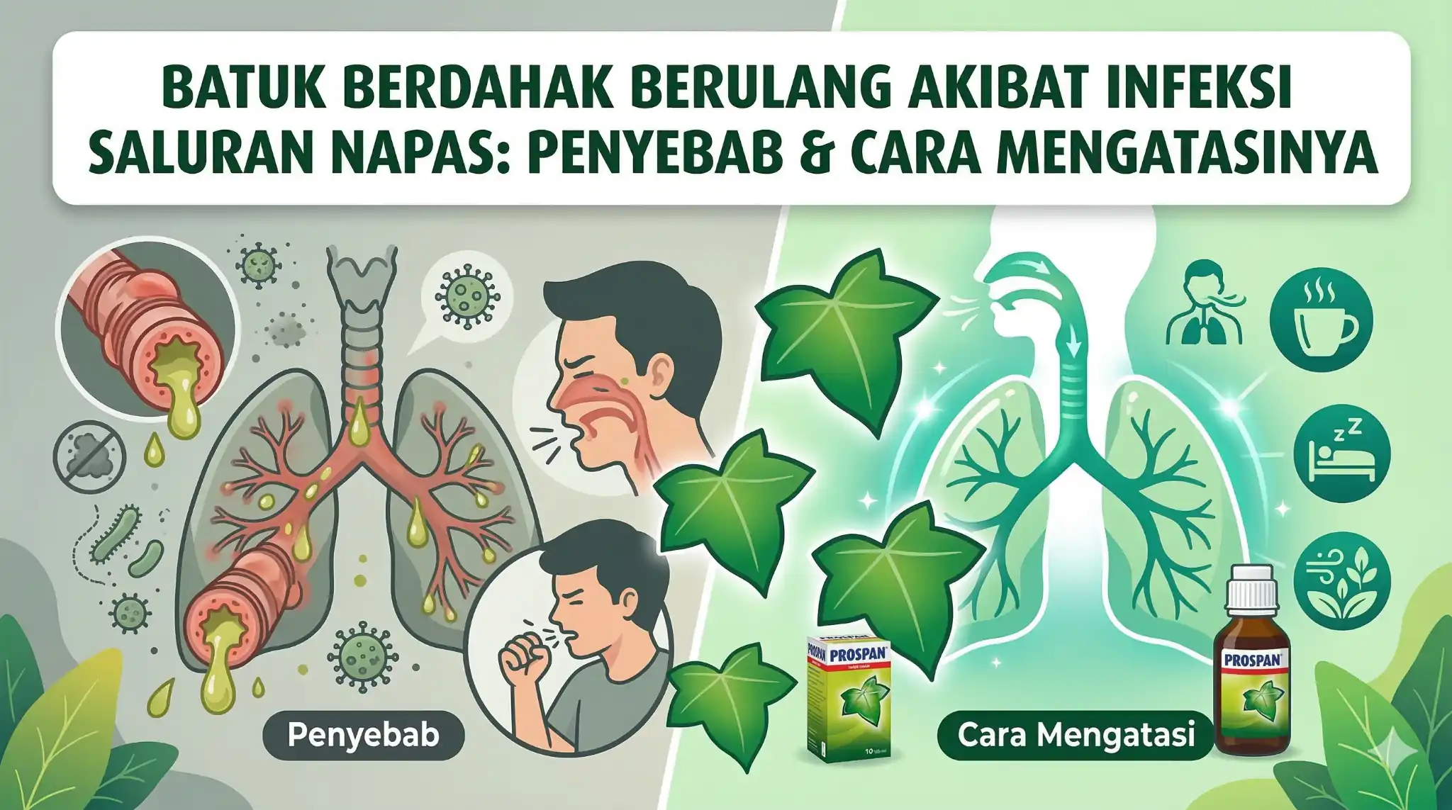 Batuk Berdahak Berulang akibat Infeksi Saluran Napas: Penyebab & Cara Mengatasinya