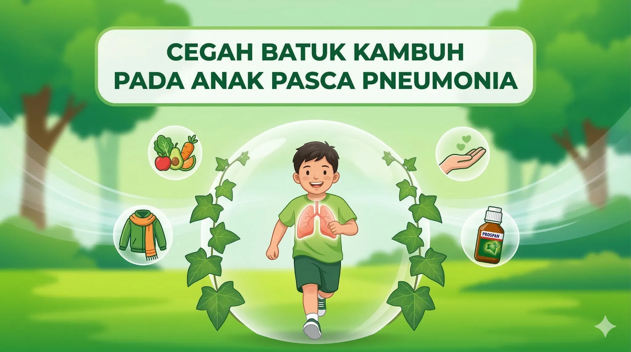 Cegah Batuk Kambuh pada Anak Pasca Pneumonia