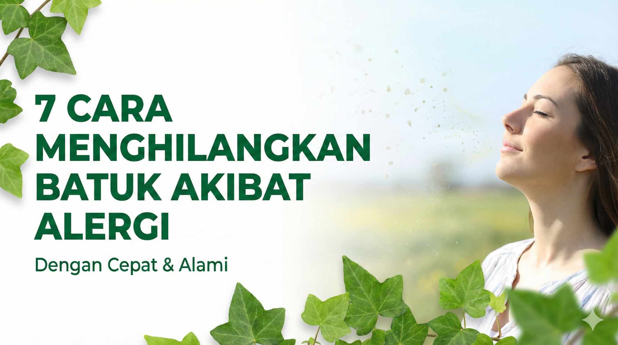 7 Cara Menghilangkan Batuk Akibat Alergi dengan Cepat